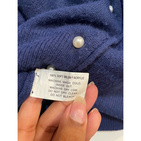 Vintage 80s The Lilly Lilly Pultizer Orion Sweater Sz S - Picture 3 of 4